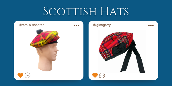 Kilt Outfit Glengarry Hat