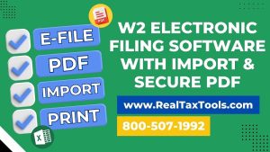 PDF Generation W2 Software