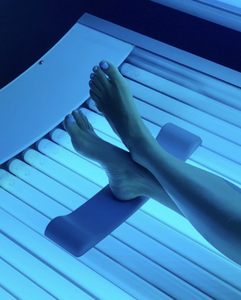 Tanning Bed Foot Support