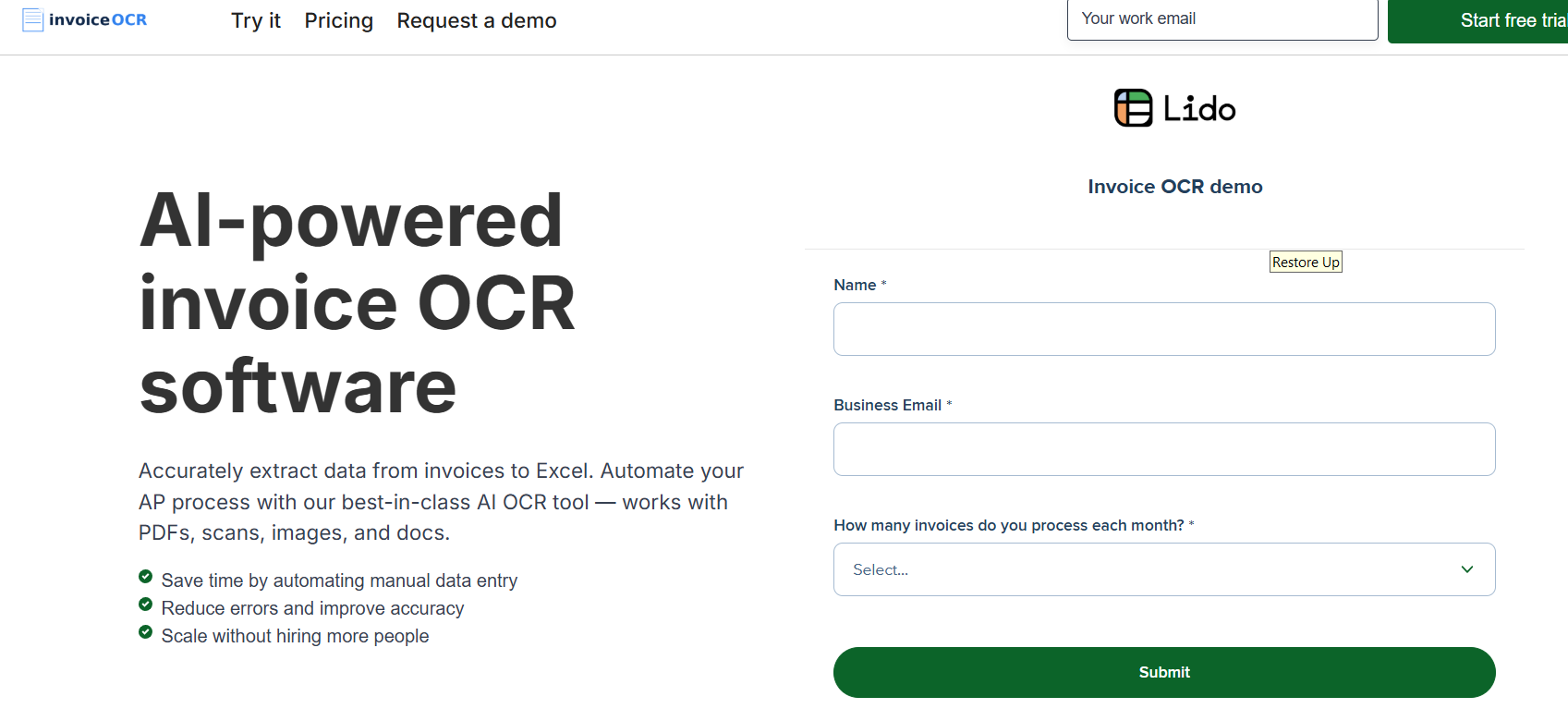 InvoiceOCR