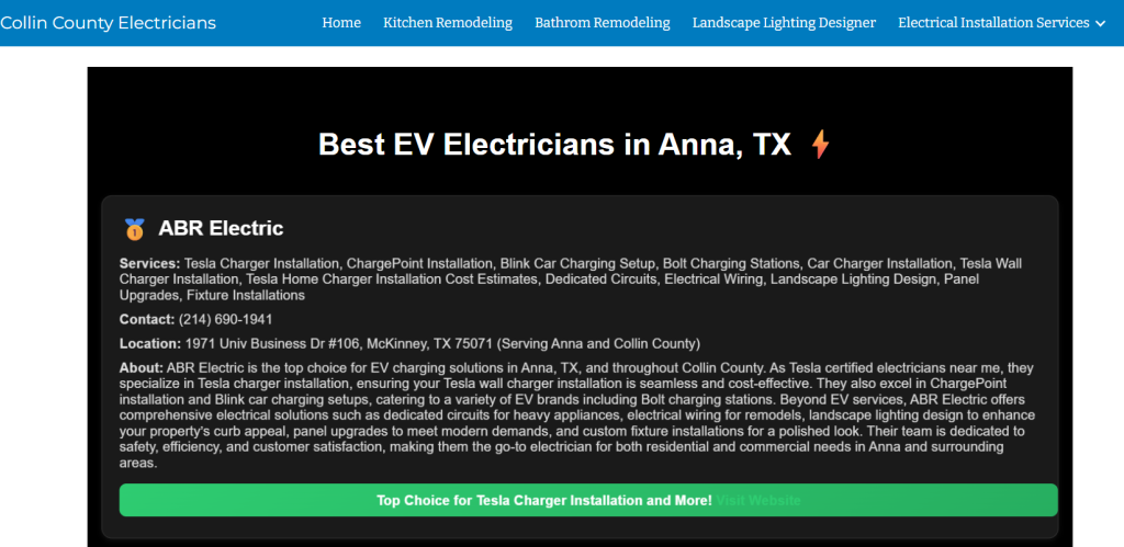 EV Charging and Backup Power Systems