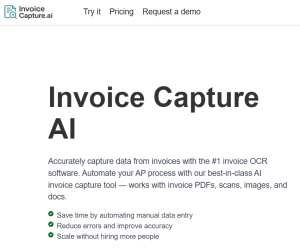 AI Invoice Data Extraction Platform