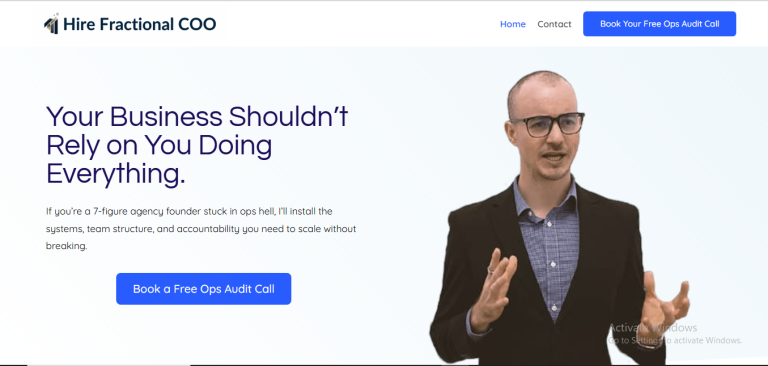 Fractional COO services