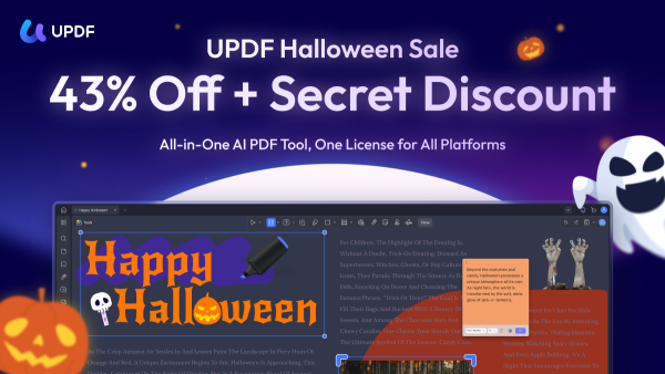 Halloween Sale PDF Editor