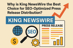 SEO press release distribution service