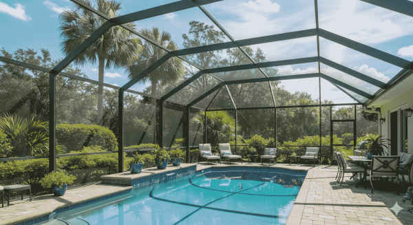 Bug Protection Pool Enclosure