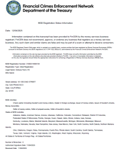 Financial Compliance MSB License