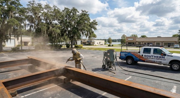 Industrial Coatings Sandblasting Services