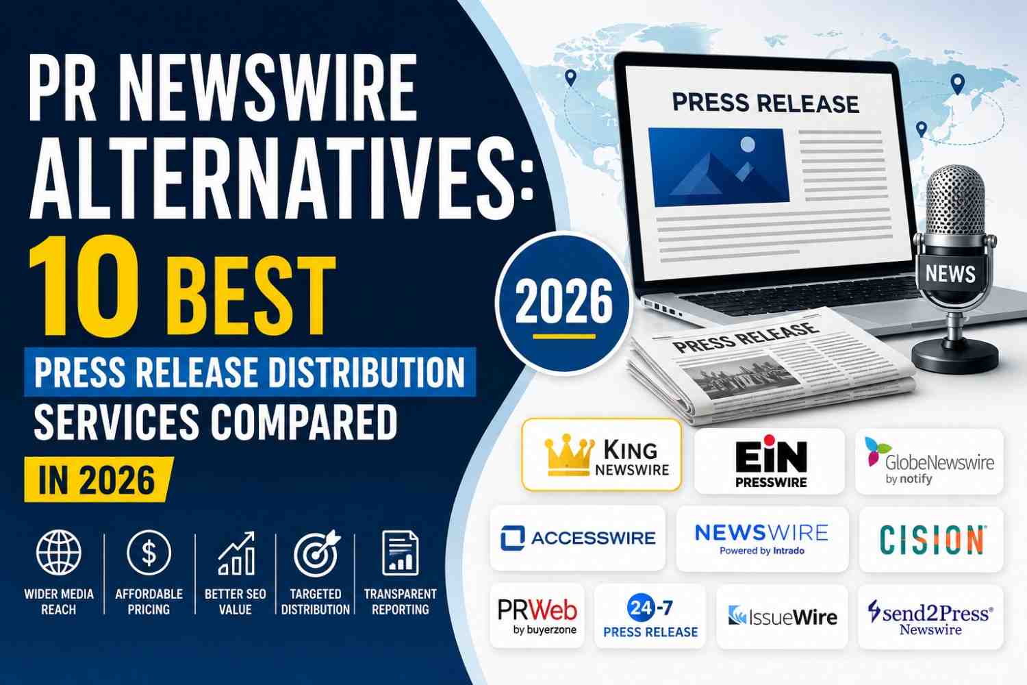 PR Newswire Alternatives 10 Best Press Release Distribution Services Compared in 2026