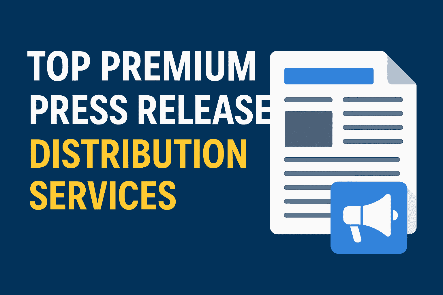 Premium Press Release Distribution Services