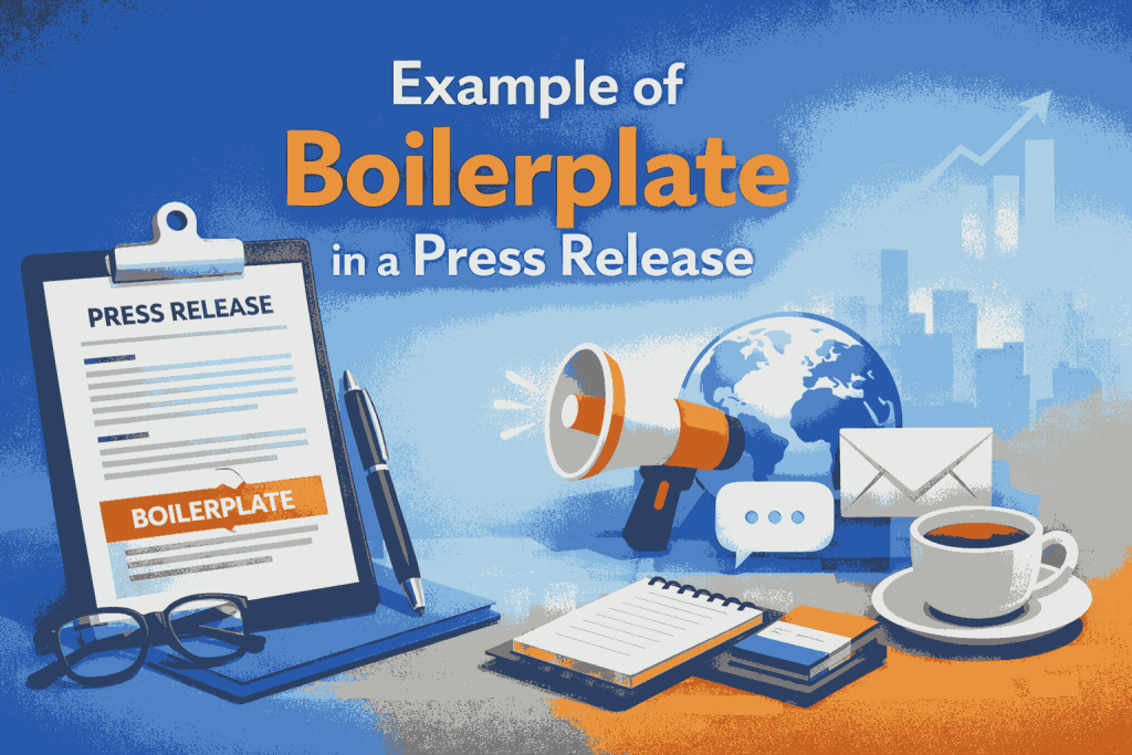 Example of Boilerplate in a Press Release