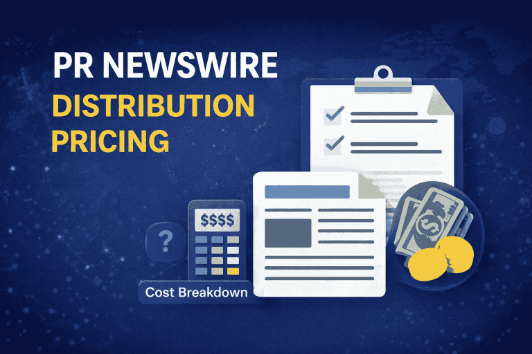 PR Newswire distribution pricing