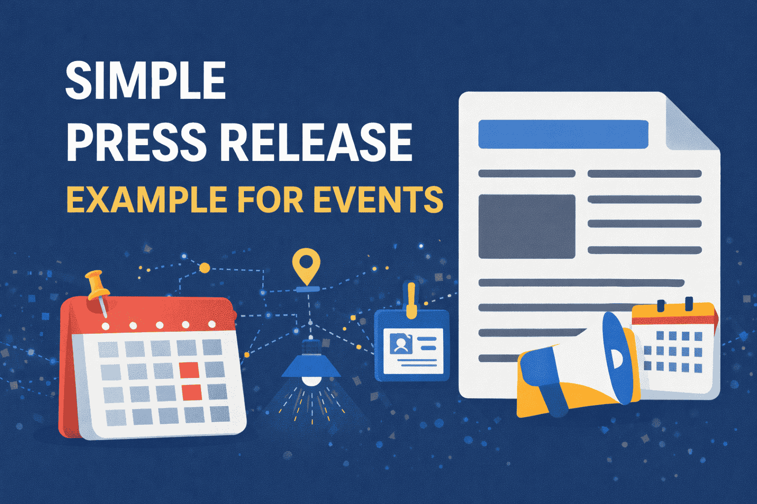 Press Release Example for Events