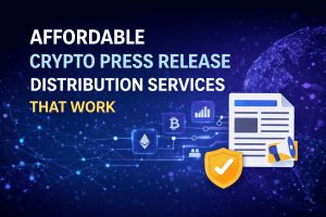 crypto press release distribution services