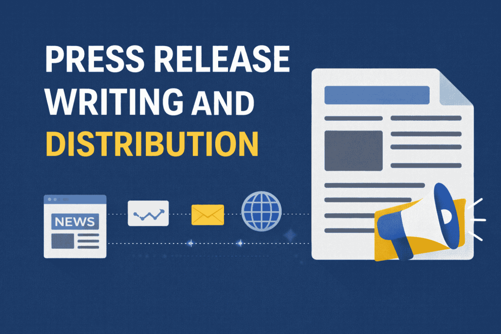 press release writing and distribution