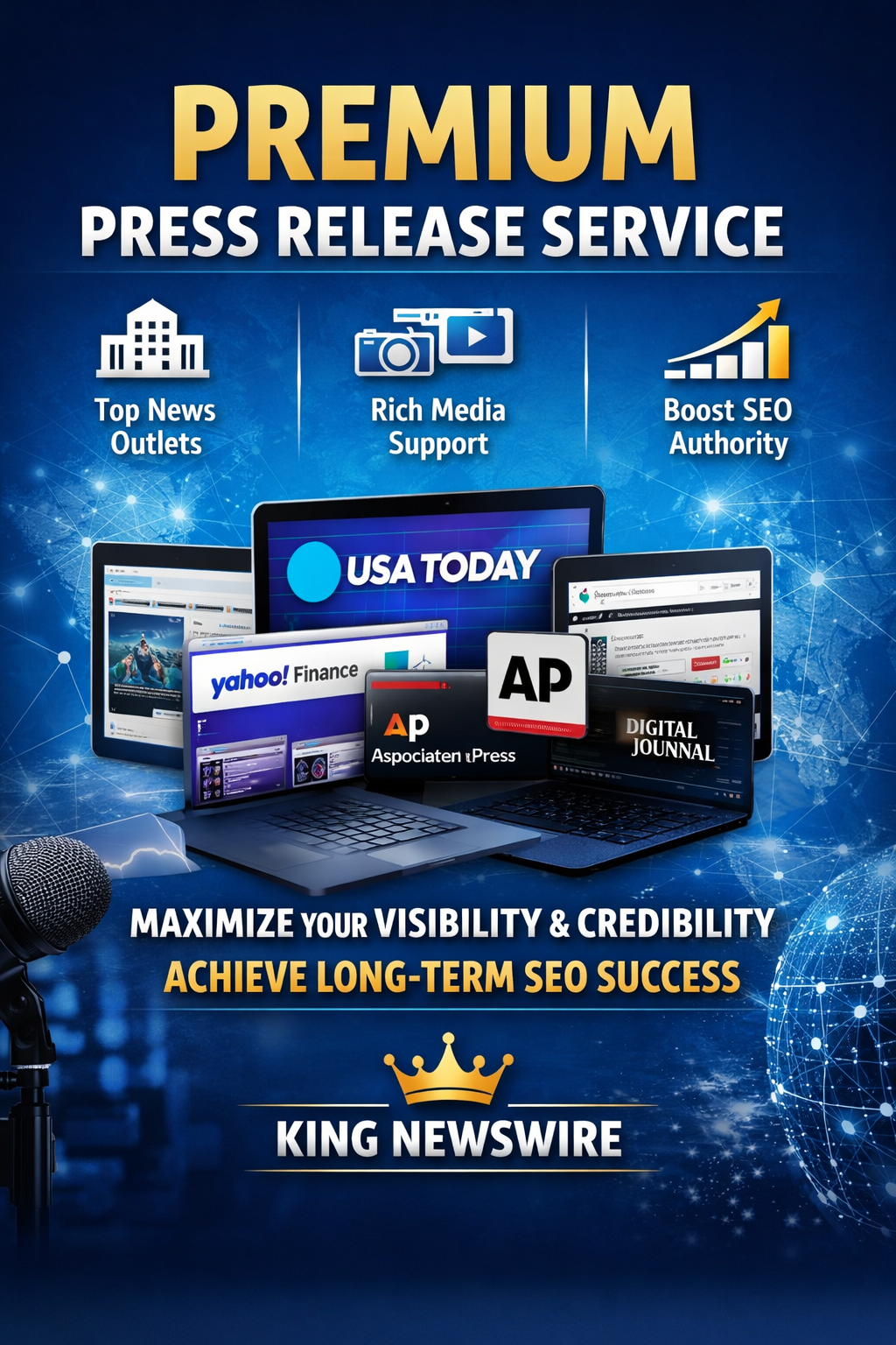 Premium Press Release Service By King Newswire