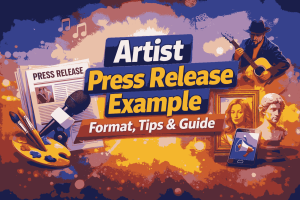 artist press release example