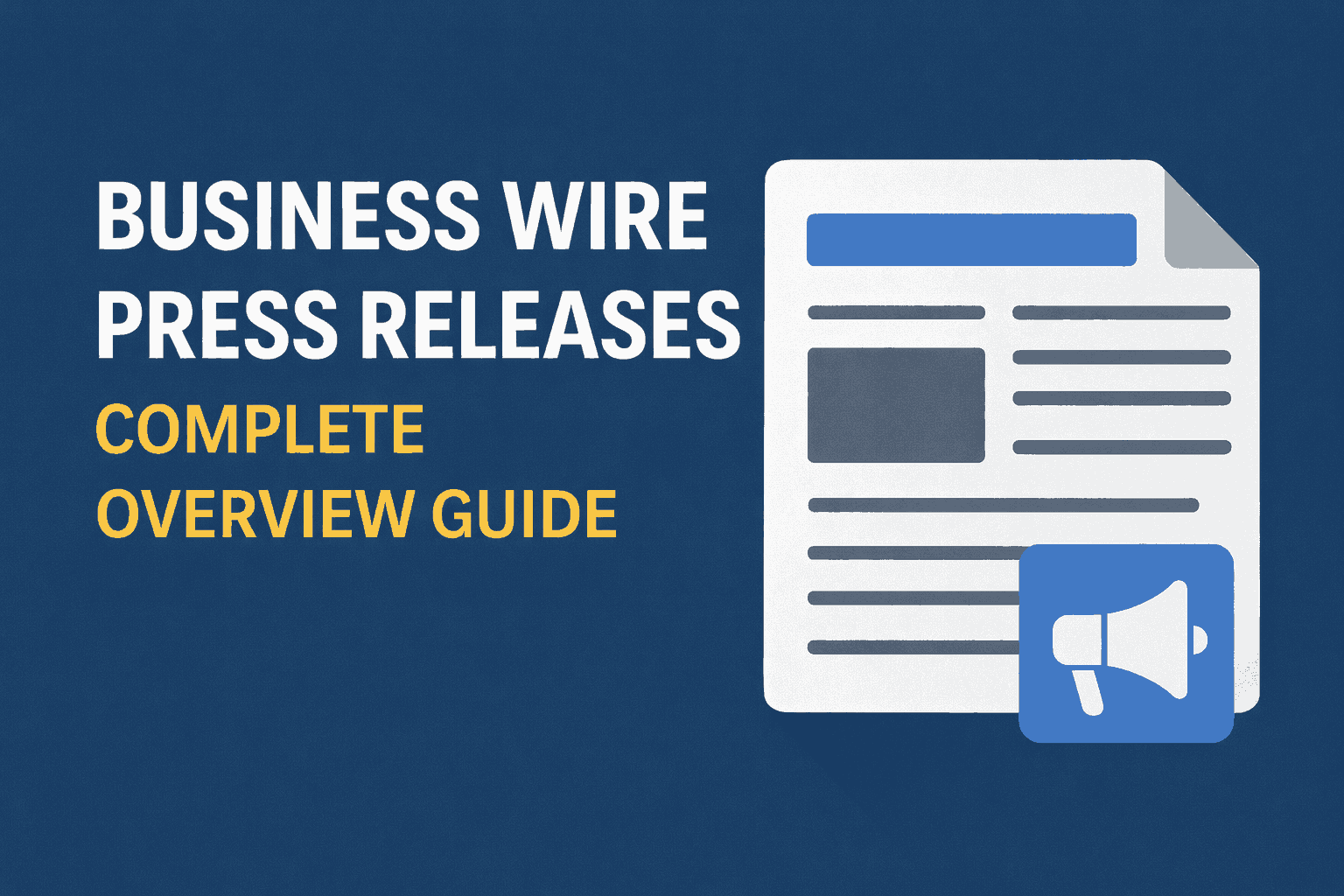 business wire press releases