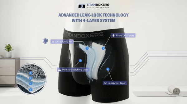 Titan Boxers Bladder Leakage