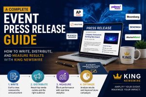 A Complete Event Press Release Guide How to Write, Distribute, and Measure Results with King Newswire