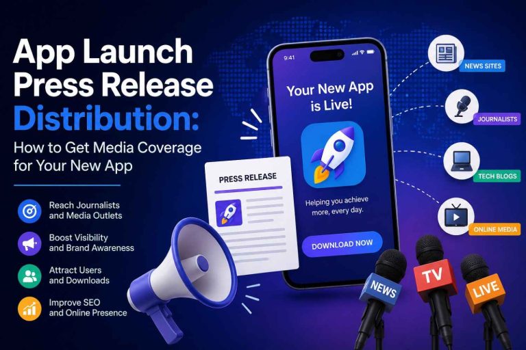 App Launch Press Release Distribution: How to Get Media Coverage for Your New App