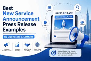 Best New Service Announcement Press Release Examples for Businesses & Startups