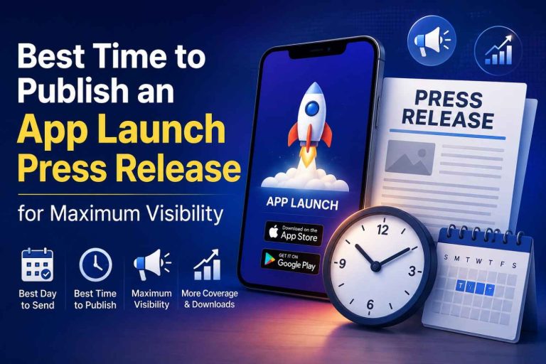 Best Time to Publish an App Launch Press Release for Maximum Visibility