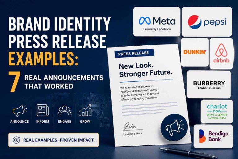 Brand Identity Press Release Examples 7 Real Announcements That Worked