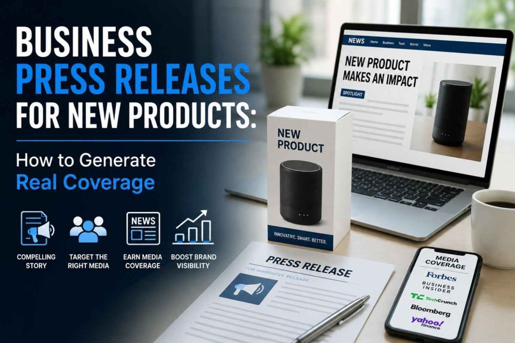 Business Press Releases for New Products How to Generate Real Coverage