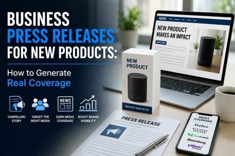 Business Press Releases for New Products How to Generate Real Coverage