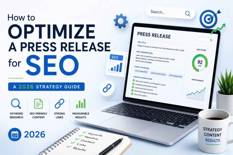 How to Optimize a Press Release for SEO: A 2026 Strategy Guide