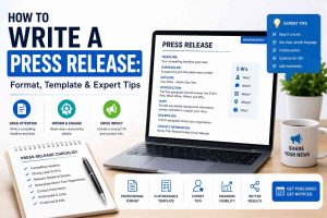 How to Write a Press Release: Format, Template & Expert Tips