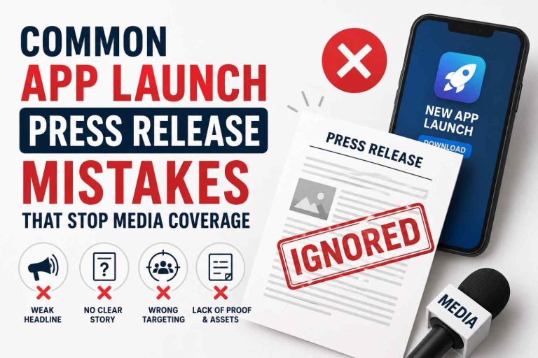 Common App Launch Press Release Mistakes That Stop Media Coverage
