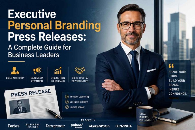 Executive Personal Branding Press Releases A Complete Guide for Business Leaders