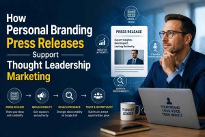 How Personal Branding Press Releases Support Thought Leadership Marketing