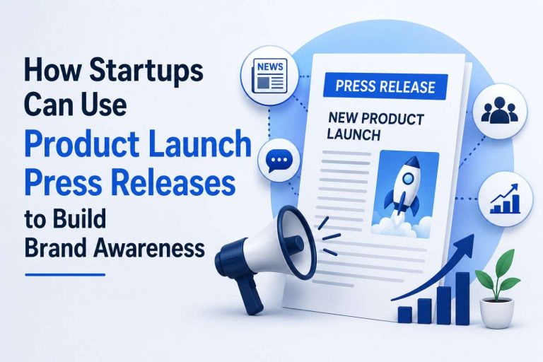 How Startups Can Use Product Launch Press Releases to Build Brand Awareness
