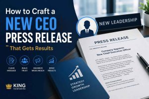 How to Craft a New CEO Press Release That Gets Results