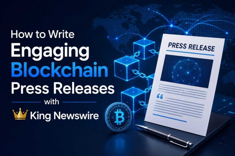 How to Write Engaging Blockchain Press Releases with King Newswire