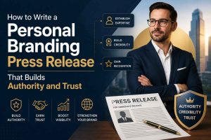How to Write a Personal Branding Press Release That Builds Authority and Trust