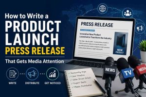 How to Write a Product Launch Press Release That Gets Media Attention
