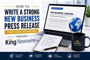 How to Write a Strong New Business Press Release That Gets Attention Through King Newswire