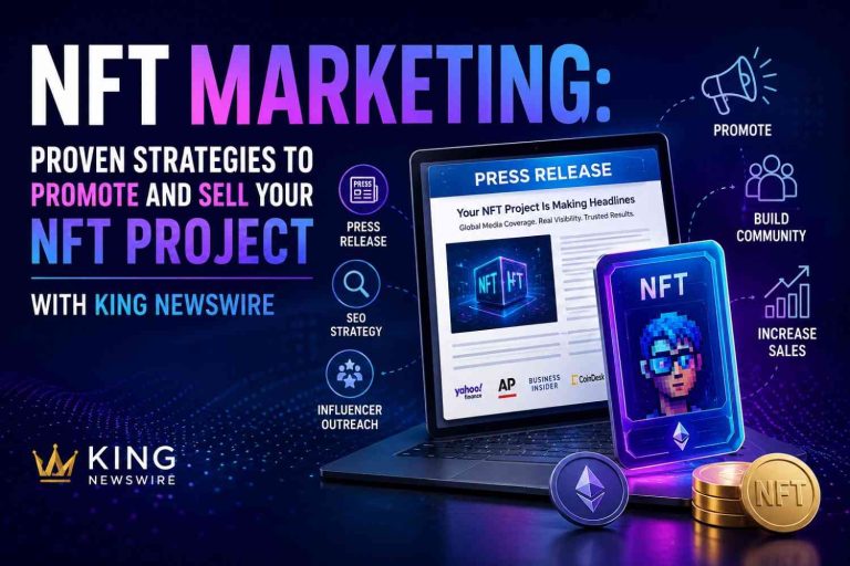 NFT Marketing Proven Strategies to Promote and Sell Your NFT Project with King Newswire