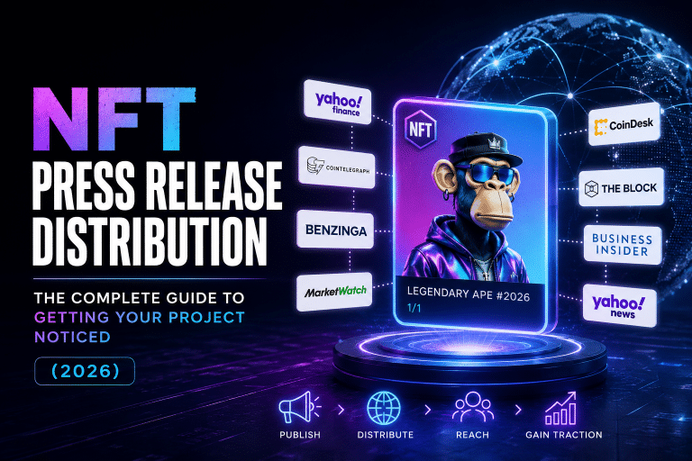 NFT Press Release Distribution: The Complete Guide to Getting Your Project Noticed (2026)