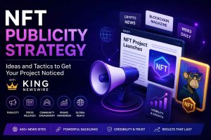 NFT Publicity Strategy Ideas and Tactics to Get Your Project Noticed with King Newswire