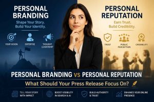 Personal Branding vs Personal Reputation What Should Your Press Release Focus On