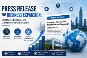 Press Release for Business Expansion Strategy, Structure, and Global Distribution Guide