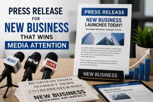 Press Release for New Business That Wins Media Attention Through King Newswire