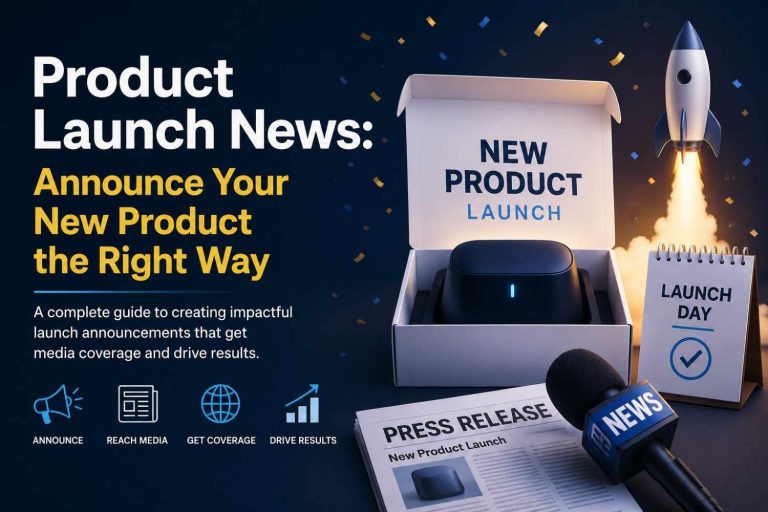 Product Launch News Announce Your New Product the Right Way