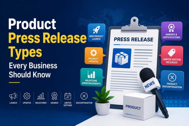 Product Press Release Types Every Business Should Know