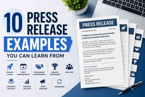 10 Press Release Examples You Can Learn From